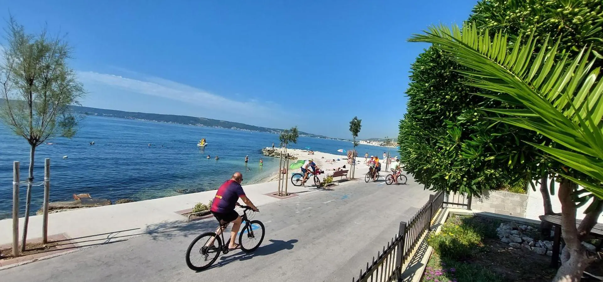 Apartman Ll S Pogledom I Izmedu Splita I Trogira Su Kastela Dalmacija Hrvatska
